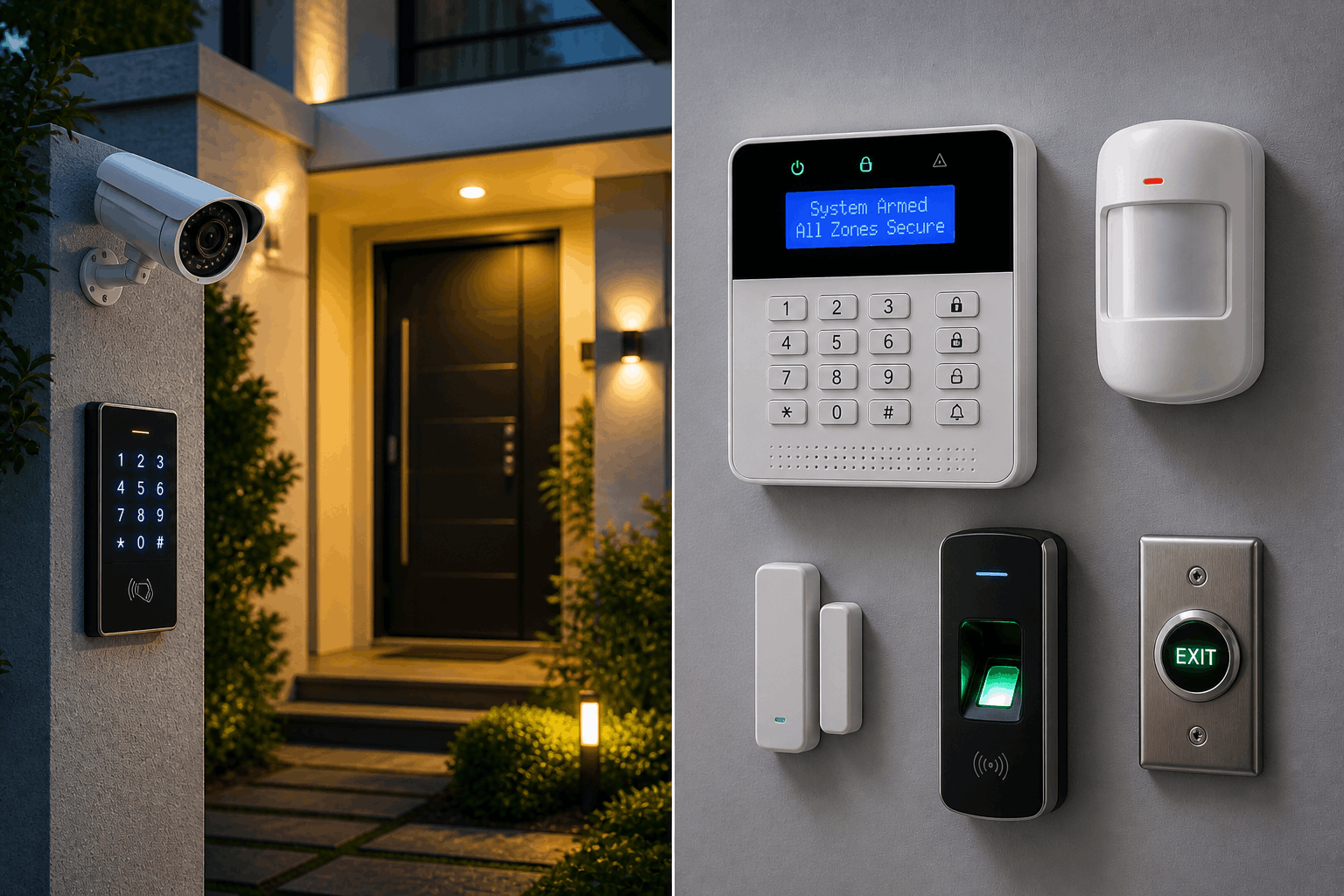 Home & Burglar Alarm and Access Control Systems
